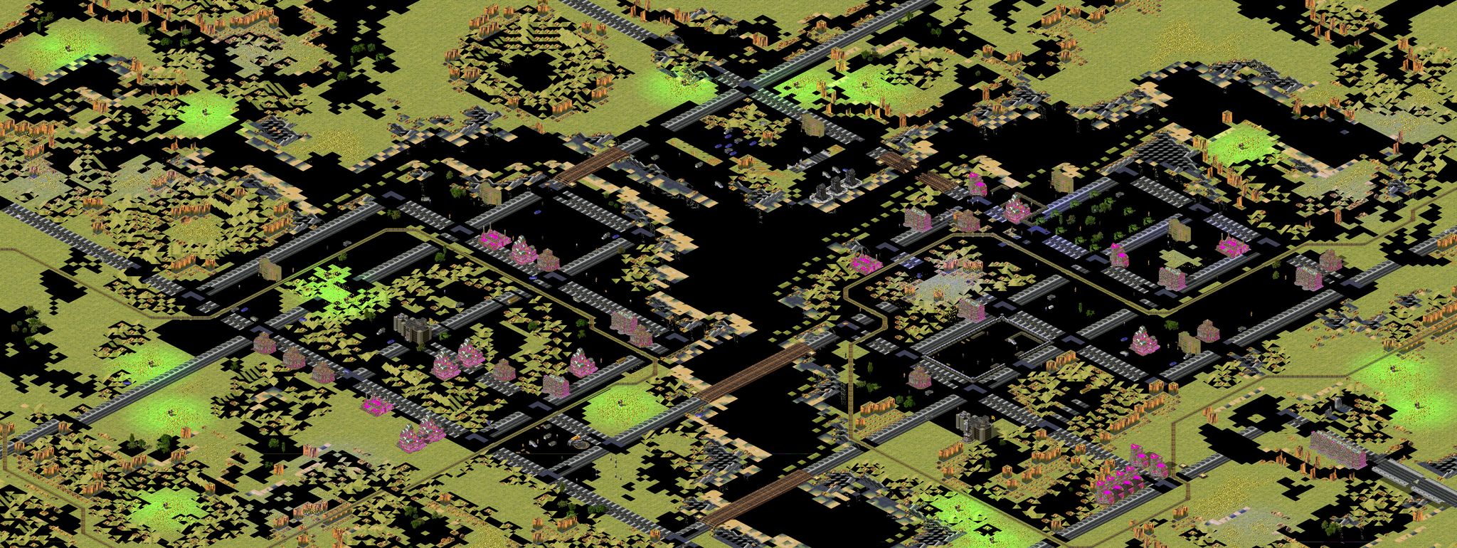 Cityscape full-resolution render