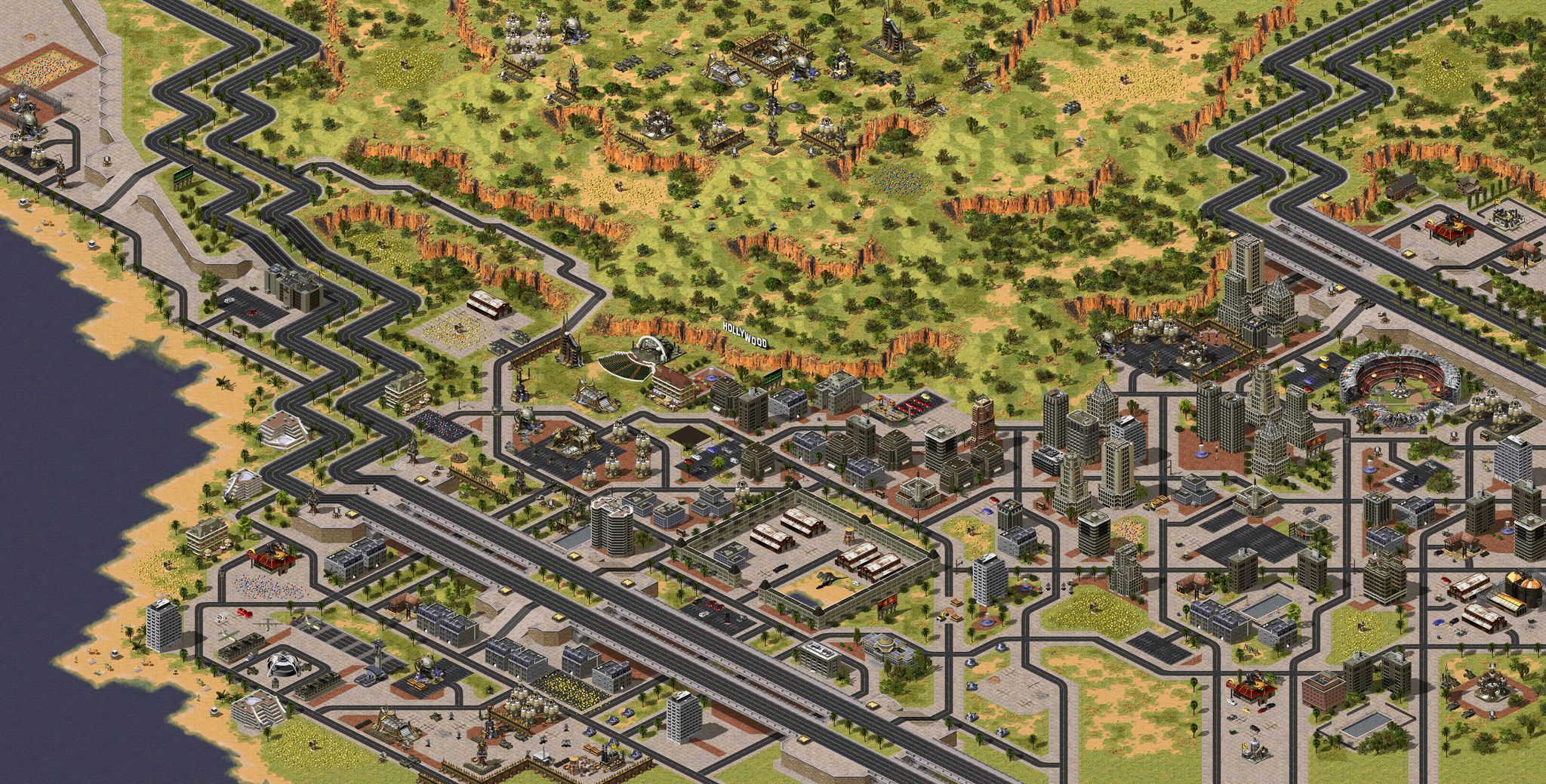 Allied Mission 2: LA full-resolution render