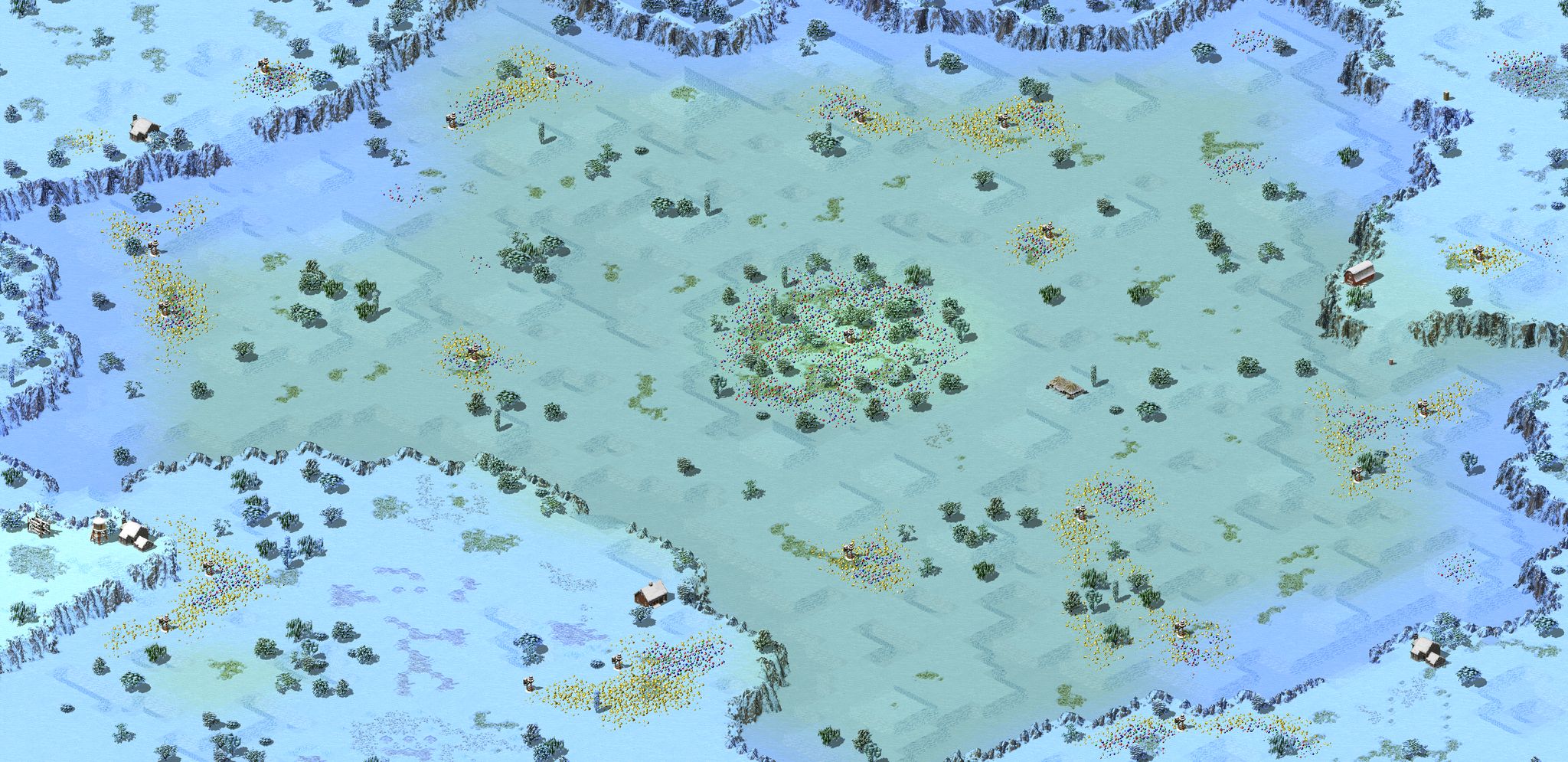 Winter Cemetery v1.0 full-resolution render