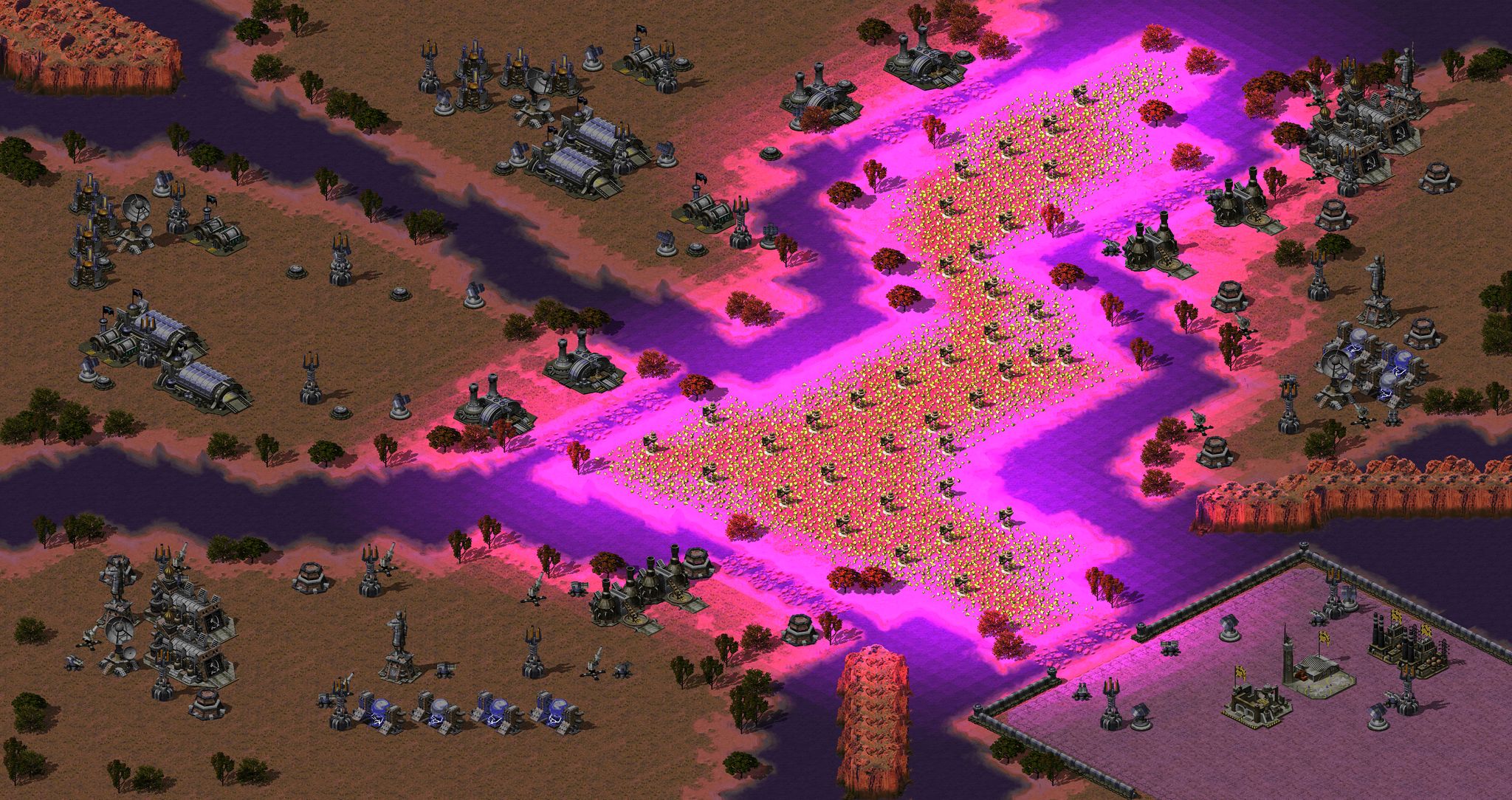 Boggle04's Gold Rush 3.0 Allied-Soviet full-resolution render