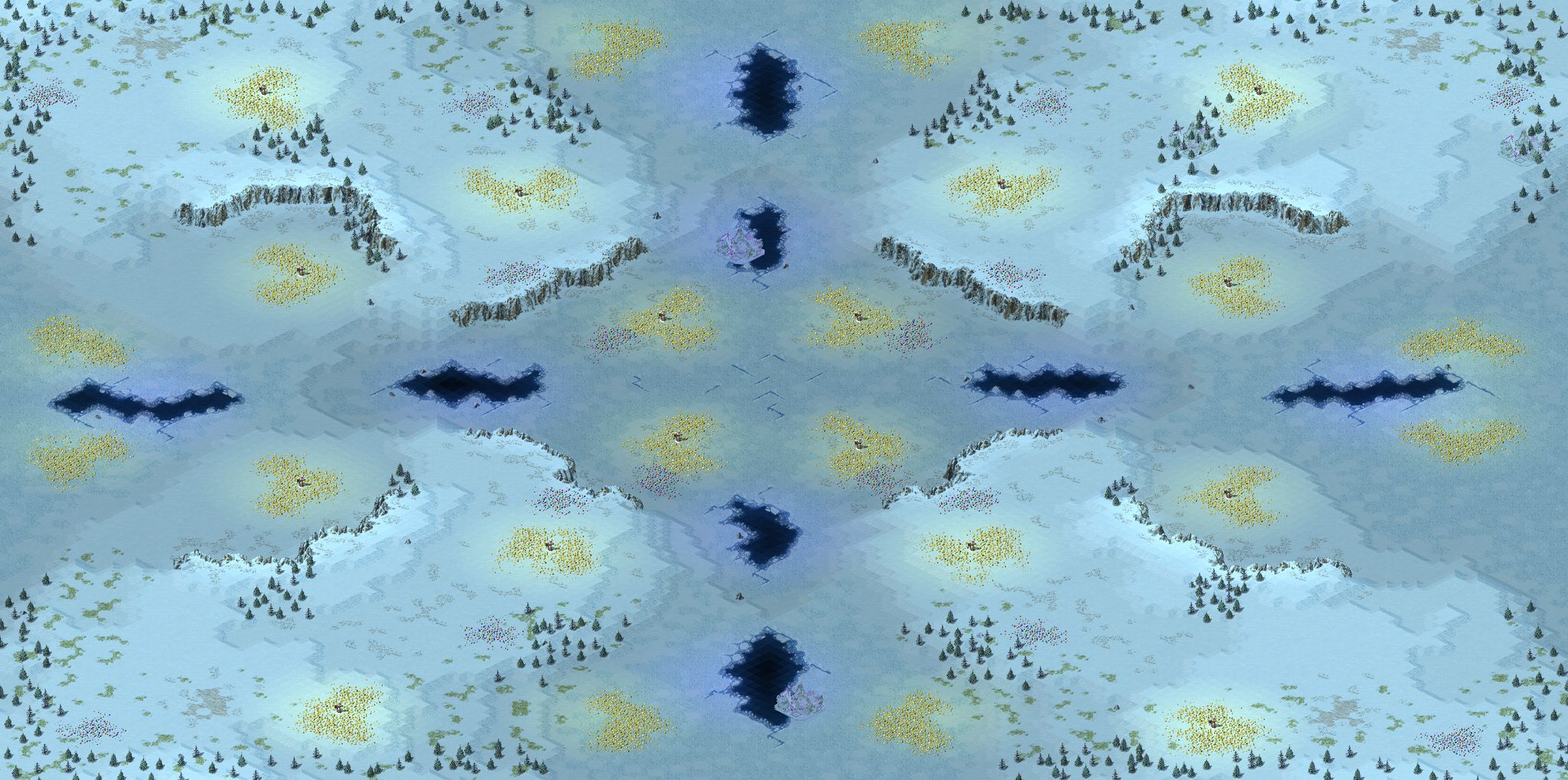 Frozen Gem Rush full-resolution render