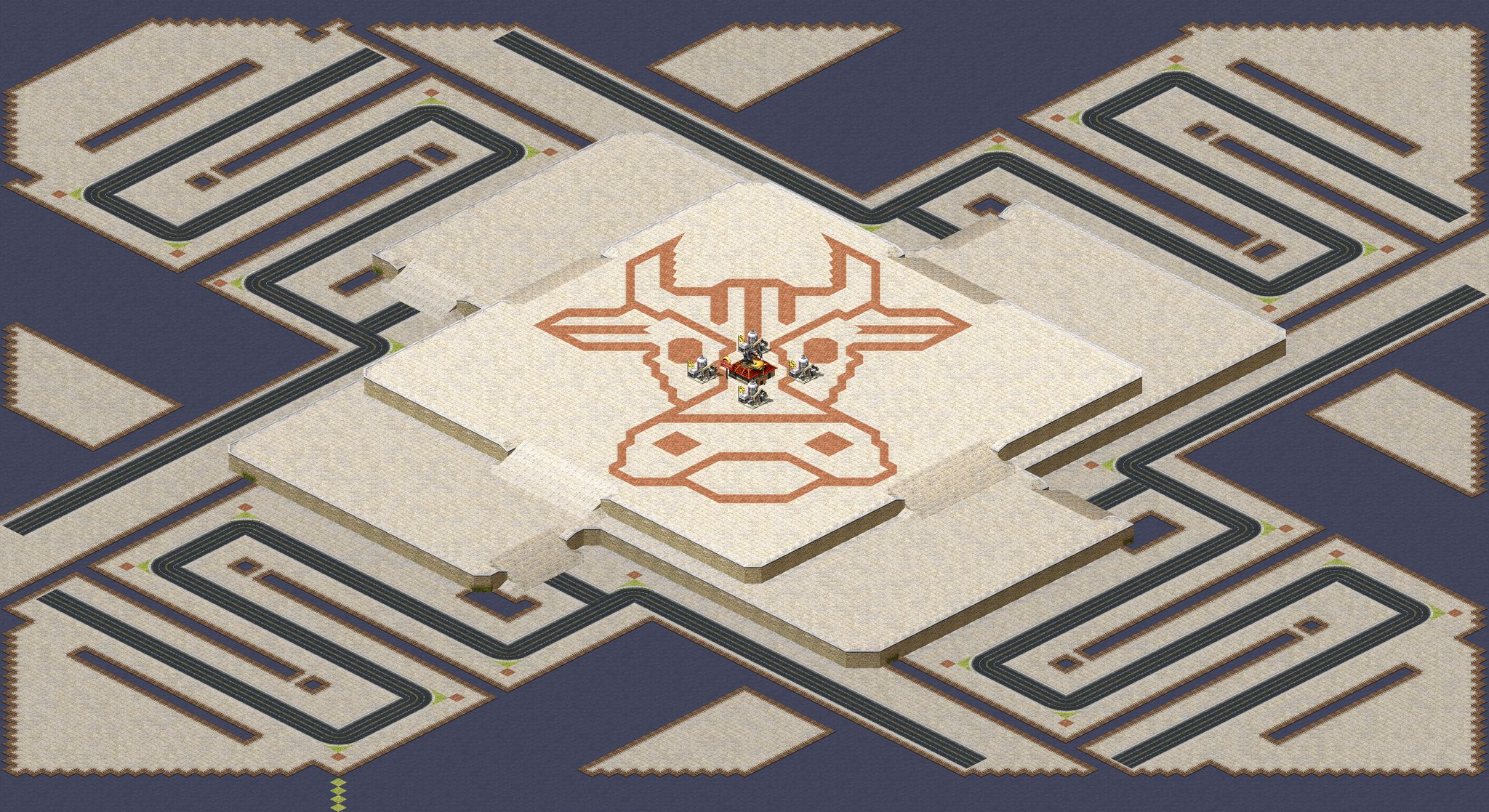 4Kingdom Bull Castle(SOTA AI) full-resolution render