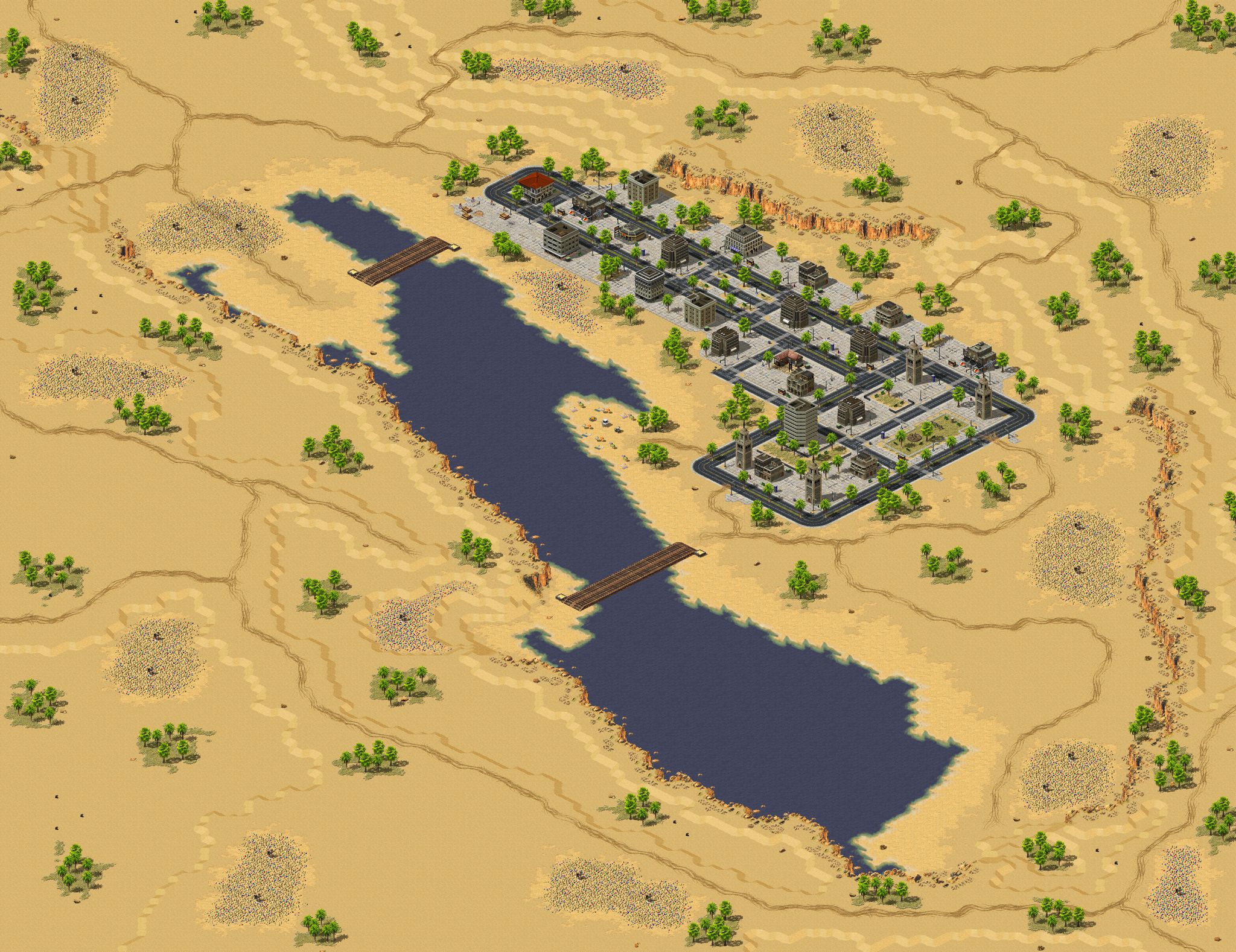 Desert Siege full-resolution render
