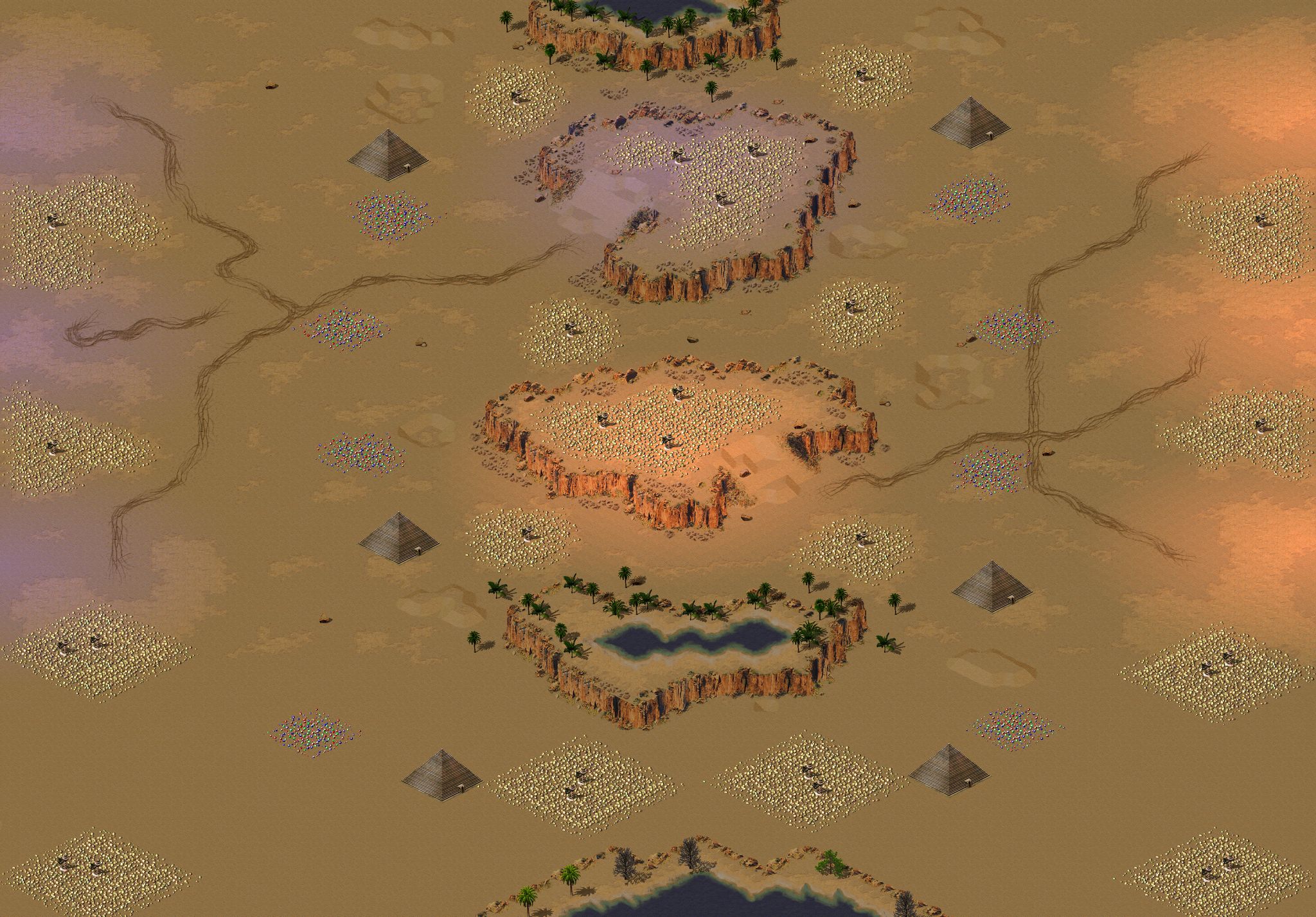 Tour of Egypt 4v4 (By Tibor) full-resolution render