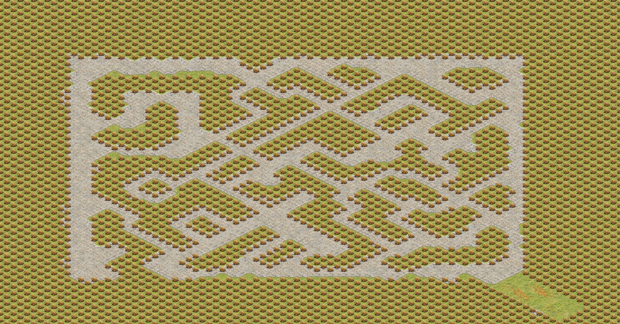 Extra small Packman full-resolution render