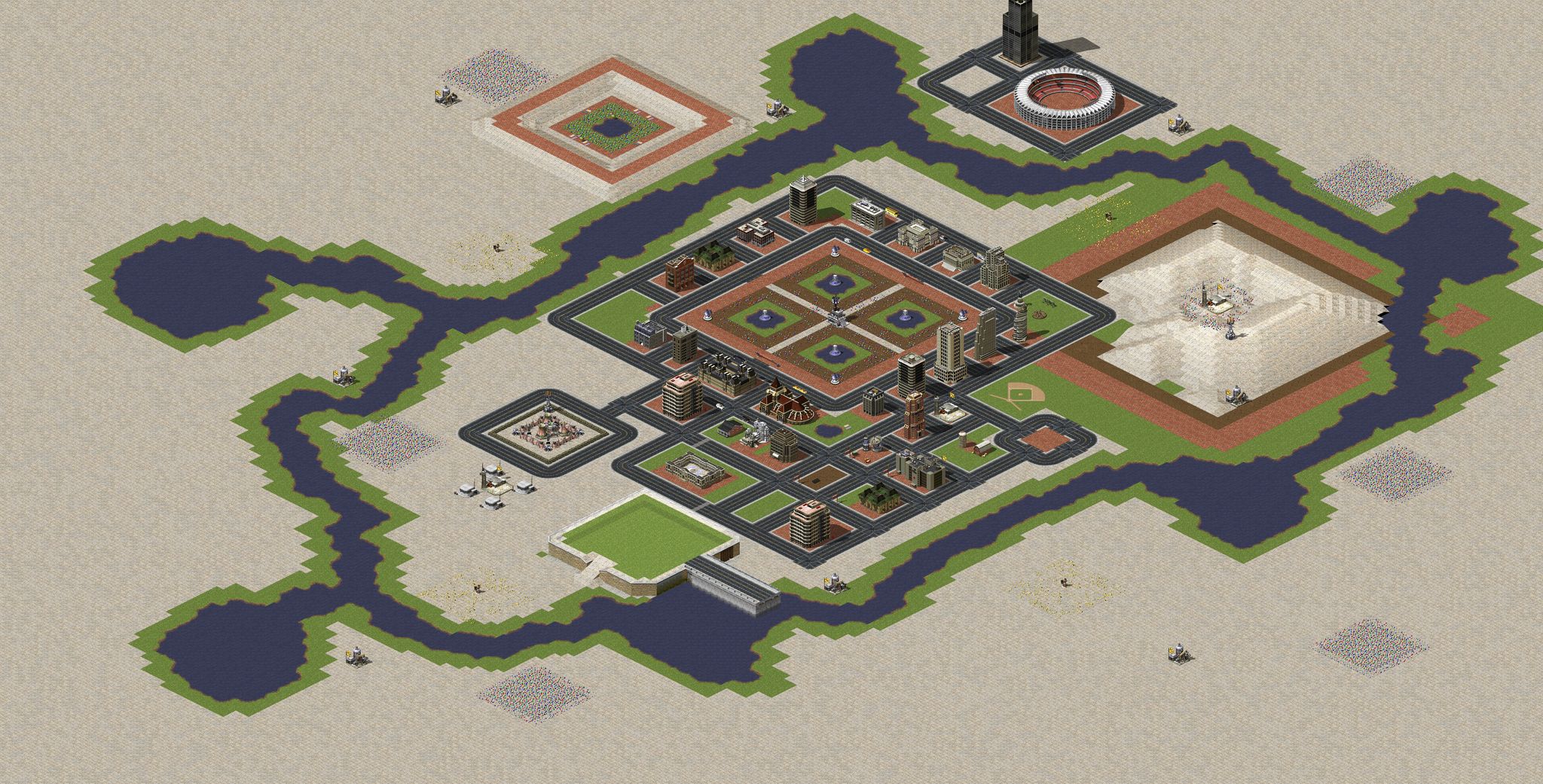 battle lands full-resolution render