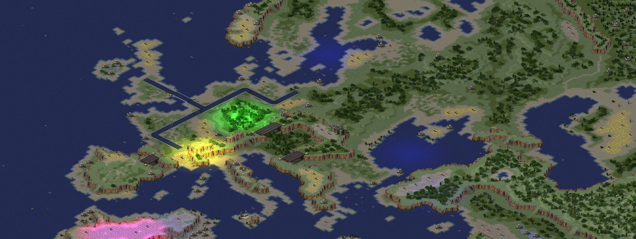 the Battle of Europe full-resolution render