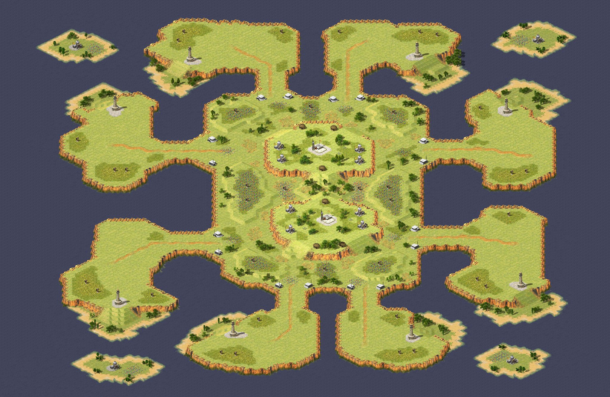 Pattern Of Islands (4-8) full-resolution render