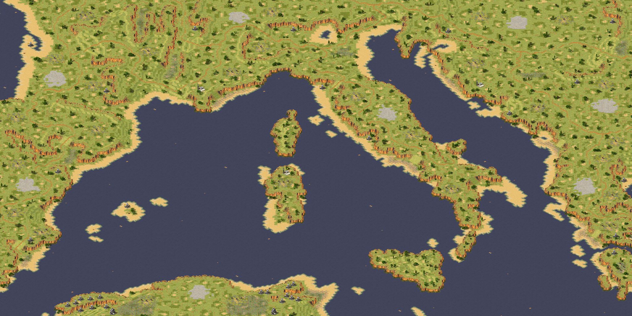 Tyrrhenian Sea (2-8) zoom's edition full-resolution render