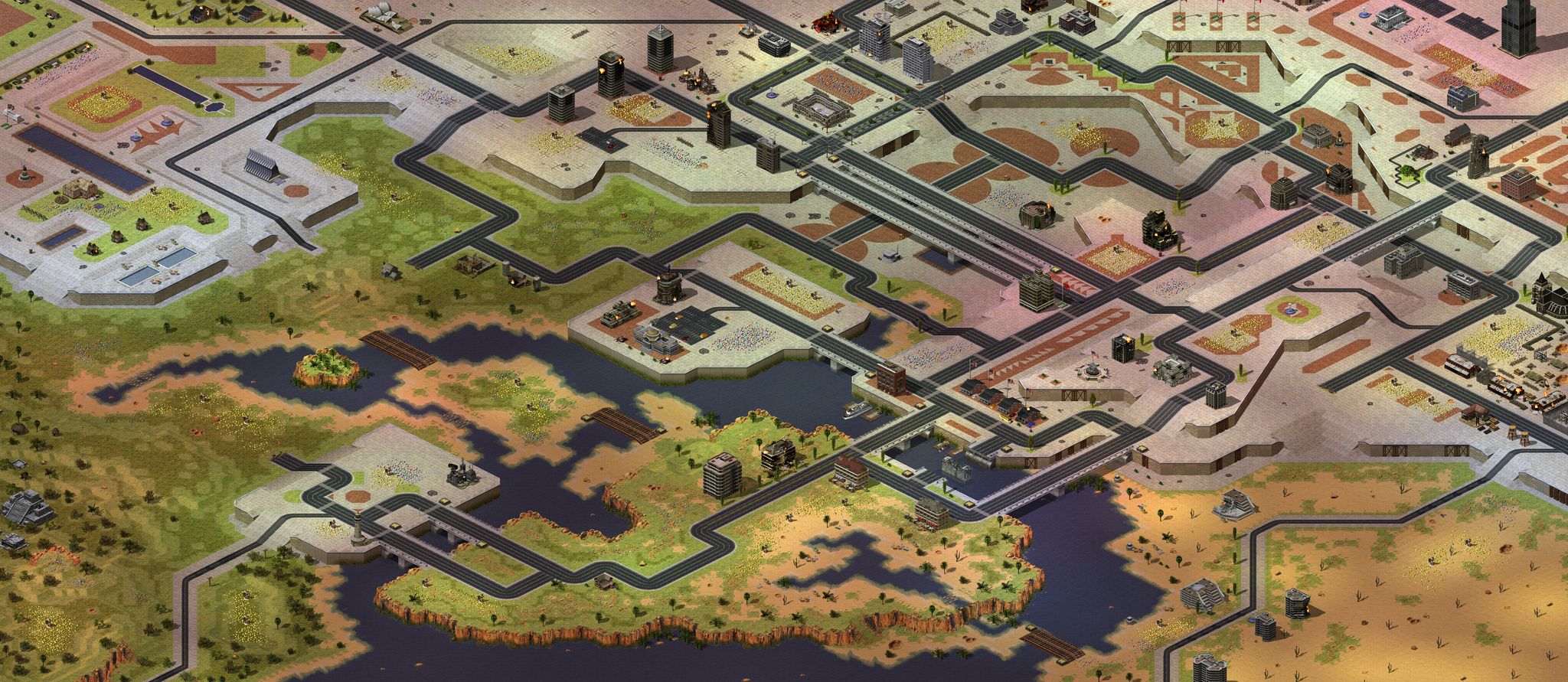 4-Player New Urban Large Map full-resolution render