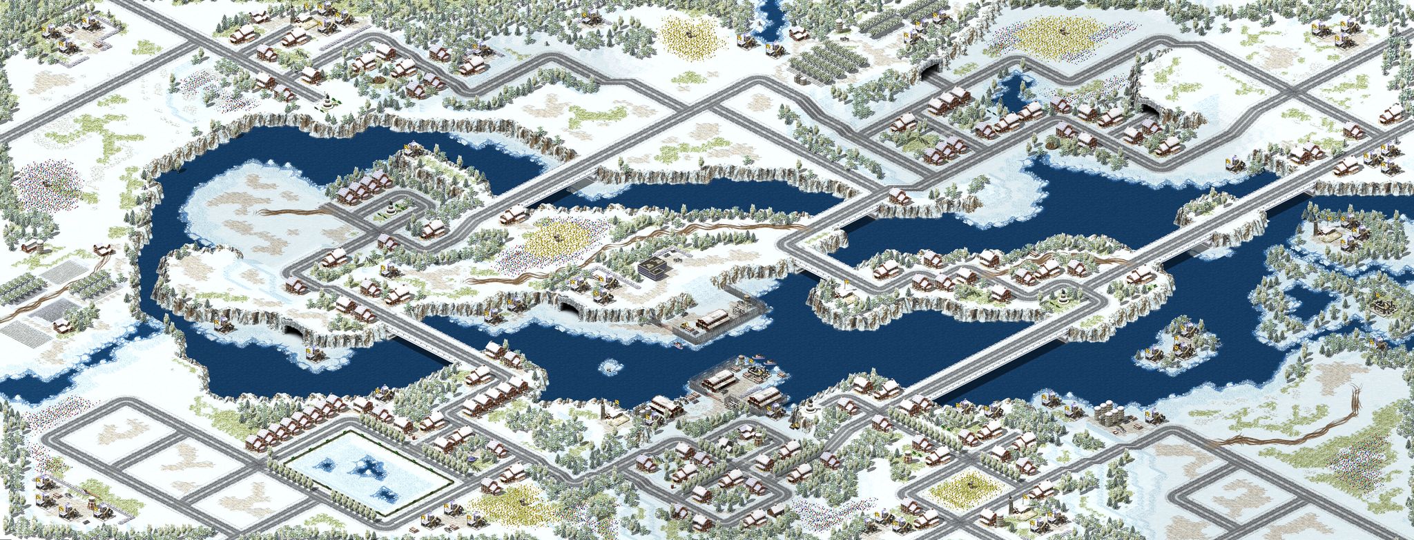 Guba Town full-resolution render