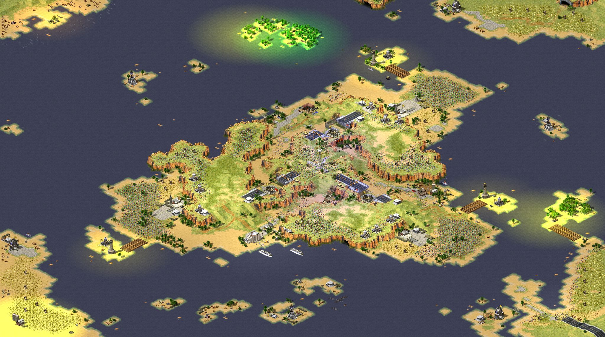 Three V3 full-resolution render