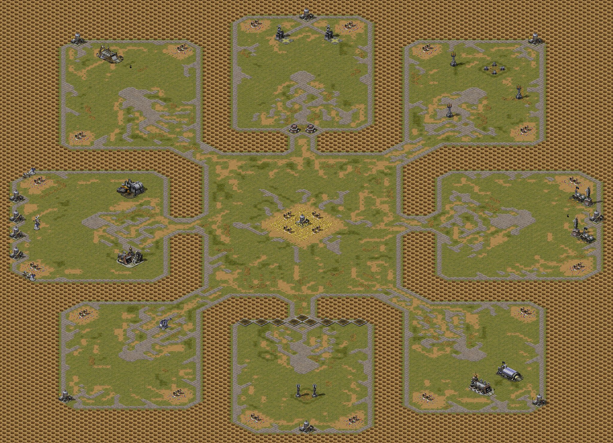 Arctic Oilfield Skirmish full-resolution render
