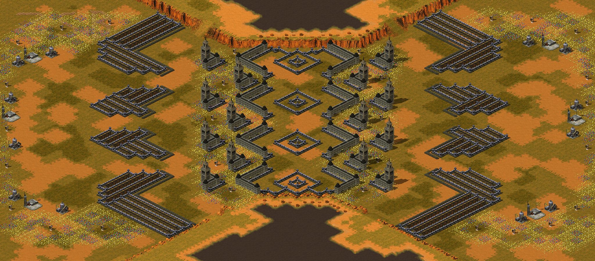 Oilfield Crossroads full-resolution render