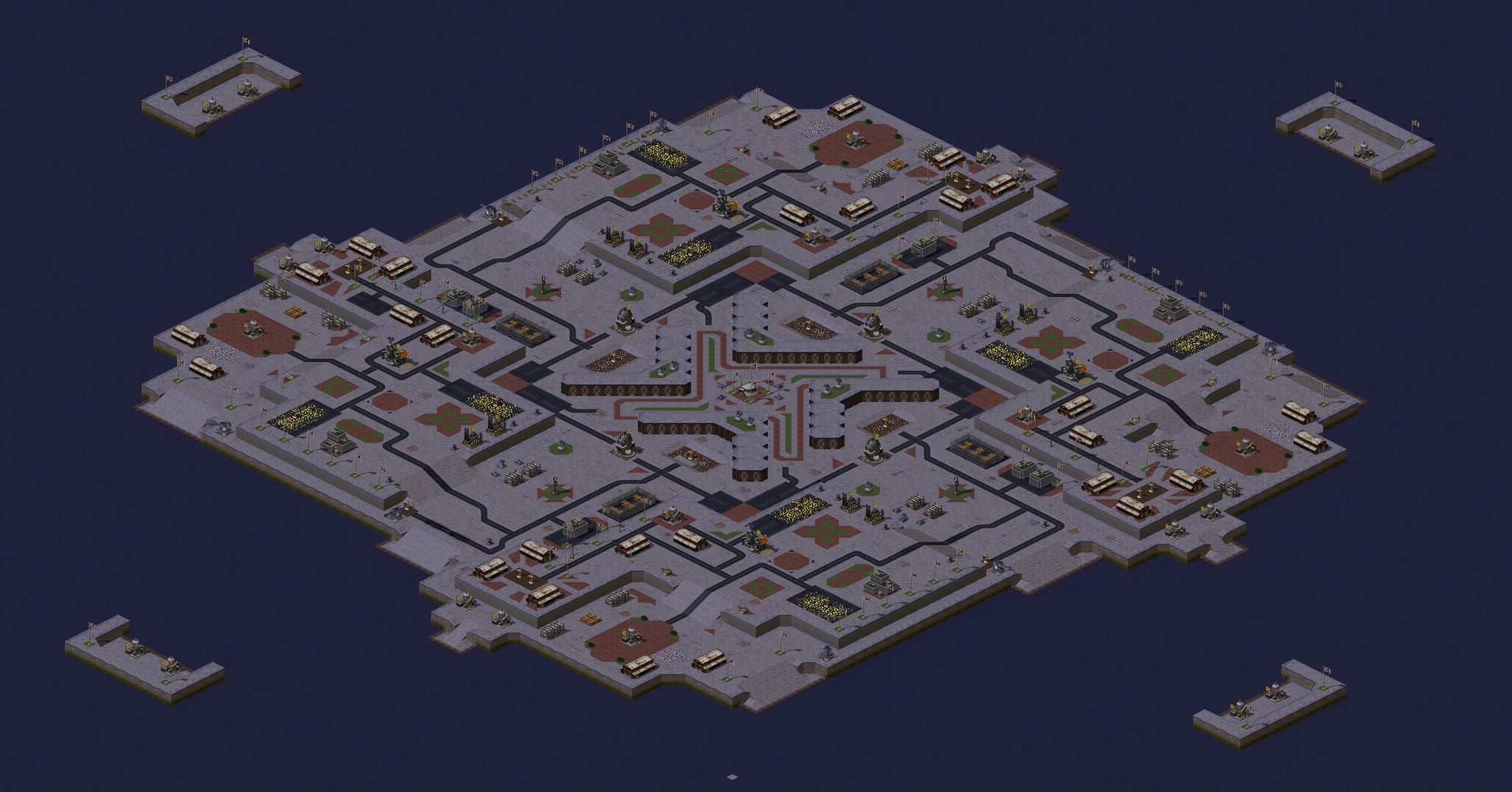 Mental Omega: (4) Battlebase Quartus full-resolution render
