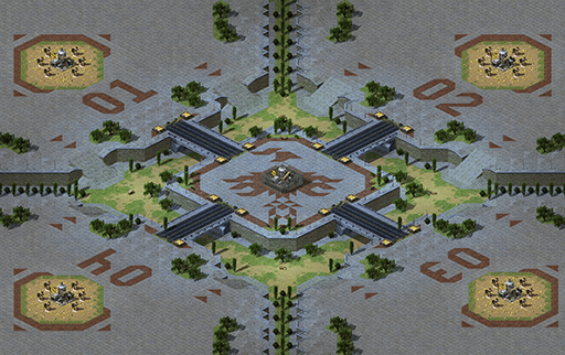 [4] Oil Town v1.04 - (Oil In Center) full-resolution render