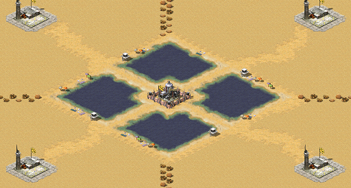8-Player Desert Skirmish full-resolution render
