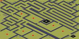 Maze Survival 0001 (Protect Civilians' Houses) full-resolution render