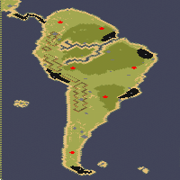 South America (2-6) zoom3000 full-resolution render