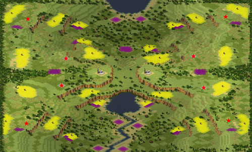 Jungle of Tasmania (4v4) full-resolution render