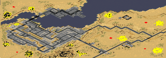 5-Player Desert Large Map full-resolution render