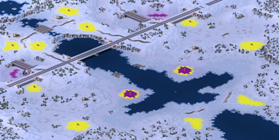2-Player Snow Large Map full-resolution render