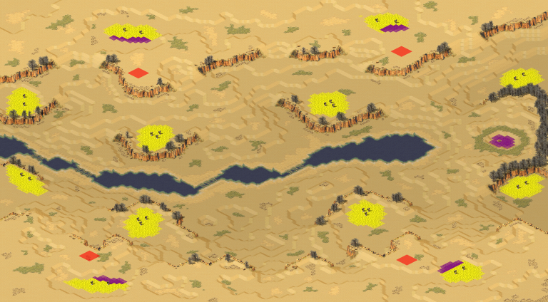 4-Player Desert Skirmish full-resolution render