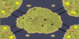 Nuclear explosion center full-resolution render