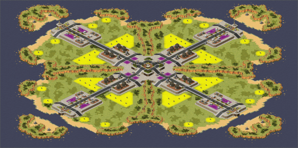 8-Player New Urban Large Map full-resolution render