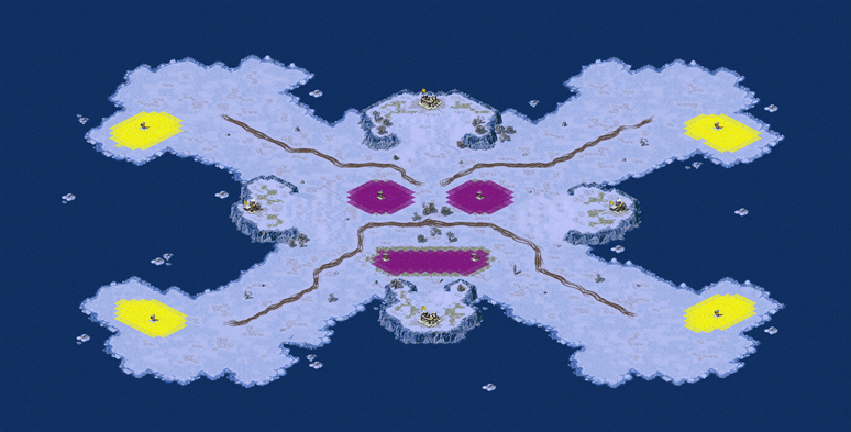 4-Player Snow Skirmish full-resolution render