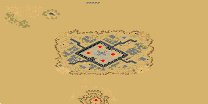 5-Player Desert Large Map full-resolution render