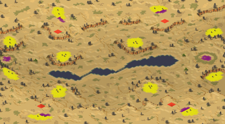 4-Player Desert Skirmish full-resolution render