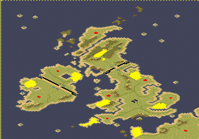 British Isles Edit By QX full-resolution render