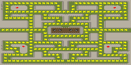 (4) Pac-Man Maze full-resolution render