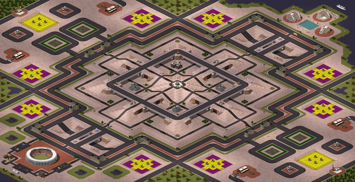 4-Player Urban Skirmish full-resolution render