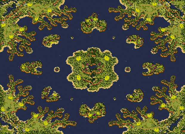 8-Player Temperate Large Map full-resolution render