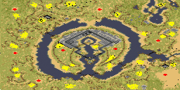 Mountain of half-moon full-resolution render