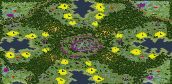 Forest village 1.2 full-resolution render