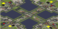 Four Fortesses (1-4) + extra tech buildings full-resolution render