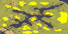 Grand Canyon Lake full-resolution render