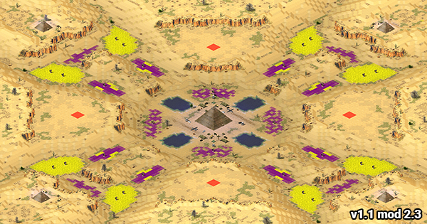 4-Player Desert Large Map full-resolution render
