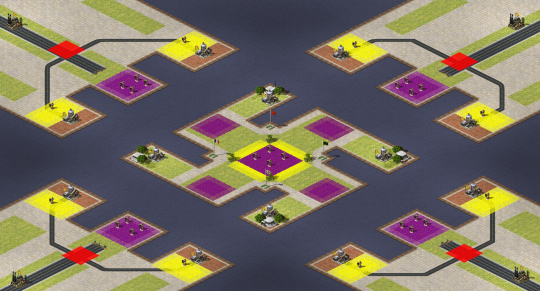 4-Player New Urban Skirmish full-resolution render