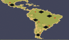 South America full-resolution render