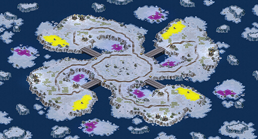 4-Player Snow Skirmish full-resolution render