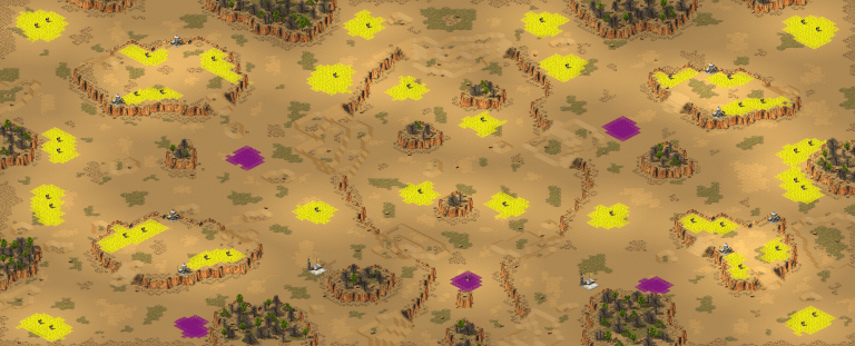 8-Player Desert Skirmish full-resolution render