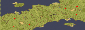 Hawaiian islands.USA(2-6) full-resolution render