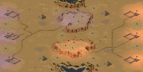 6-Player Desert Skirmish full-resolution render