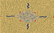 5-Player Desert Skirmish full-resolution render