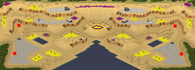 4-Player Desert Skirmish full-resolution render