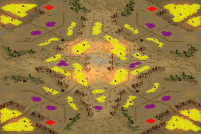 4-Player Desert Skirmish full-resolution render